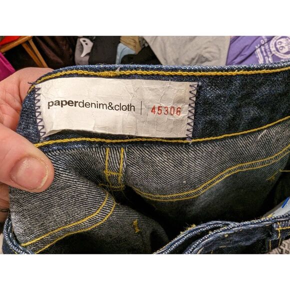 Paper Denim and cloth bootcut lowrise jeans. 2 * - Picture 4 of 5